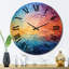 Charlinda - Horloge murale pointillisme-785529842