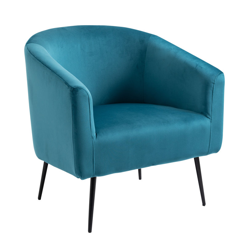 Méridienne Twyla, Tissu bleu