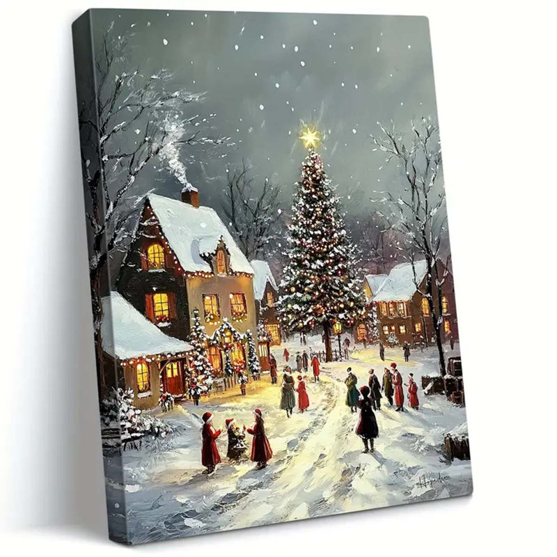 1 Piece Wrapped Canvas Wall Art