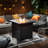 28Inch Square Fire Pit Table-494629142