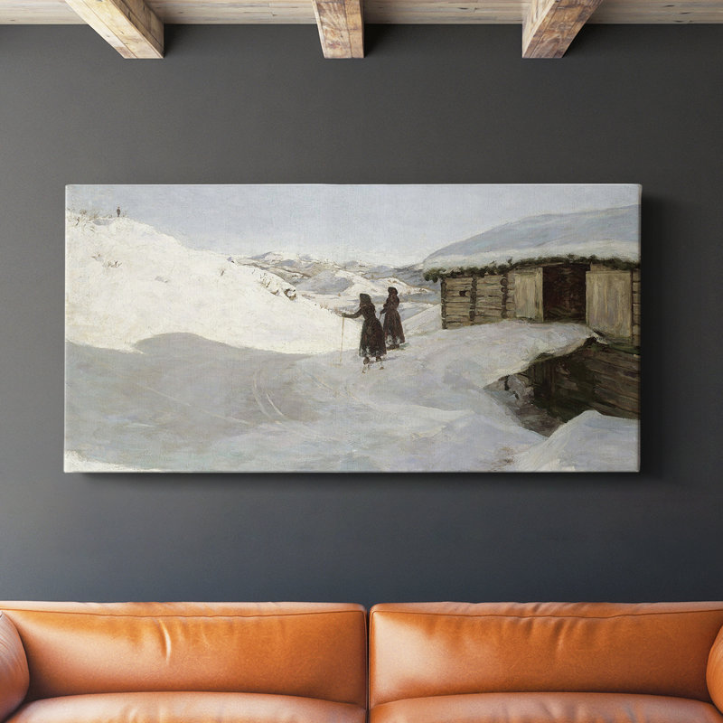 Série paysage - CDI - Toile tendue avec châssis - Prêt à accrocher, H 16 po x l 32 po