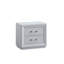 Mars G001700-N Table de chevet blanc