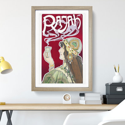 Rajah by Henri Privat-Livemont - Framed Print