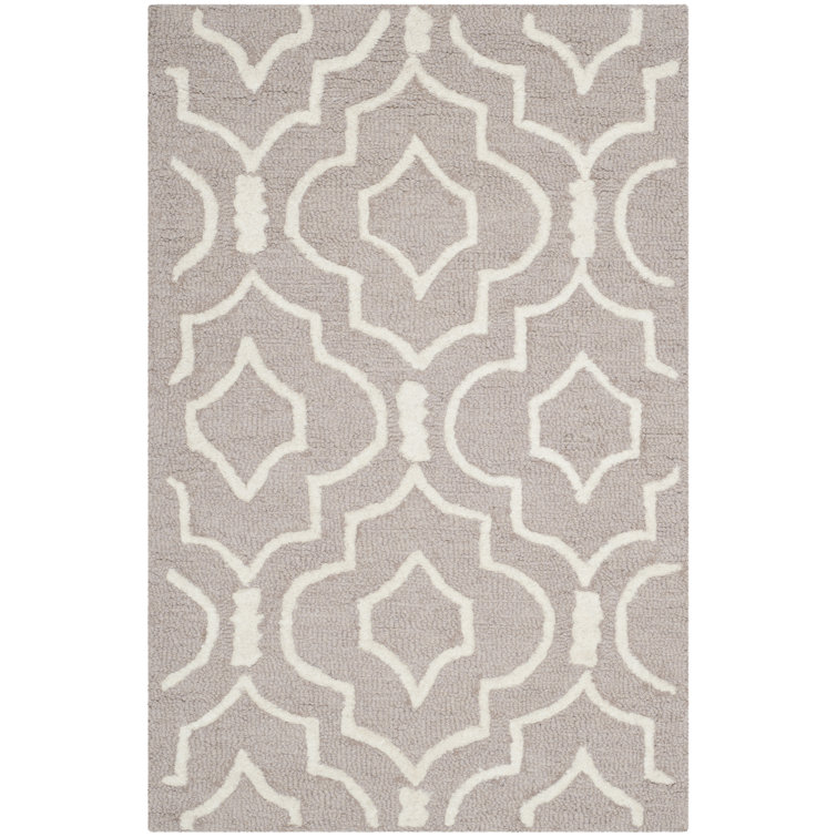 Cannen Hand Tufted Wool Geometric Rug
