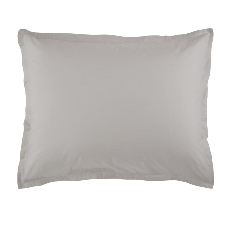 Saha Cotton Blend Sham, Dolphin Gray, King
