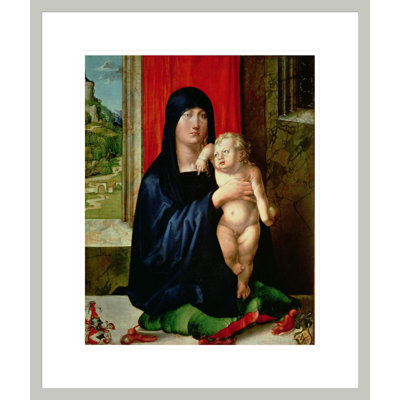 «Madonna and Child» par Albrecht Dürer, impression giclée encadrée