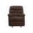 Chocolate Glider Recliner With Pillow Top Armrest-579605346
