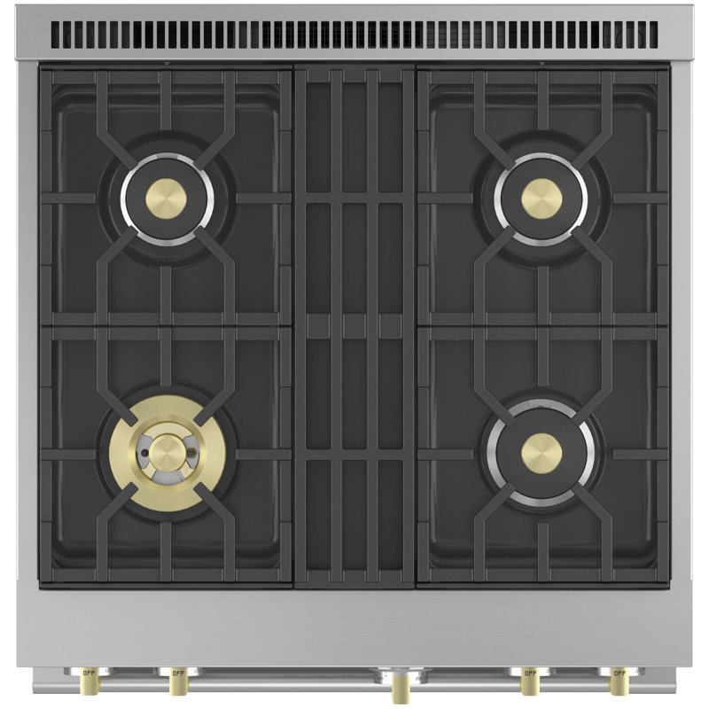 Monogram 30" Professional Range With 4 Burners, Natural Gas, 5.7 cu ft