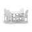 POLYWOOD Classic Adirondack 5-Piece Round Farmhouse Dining Set-50288857