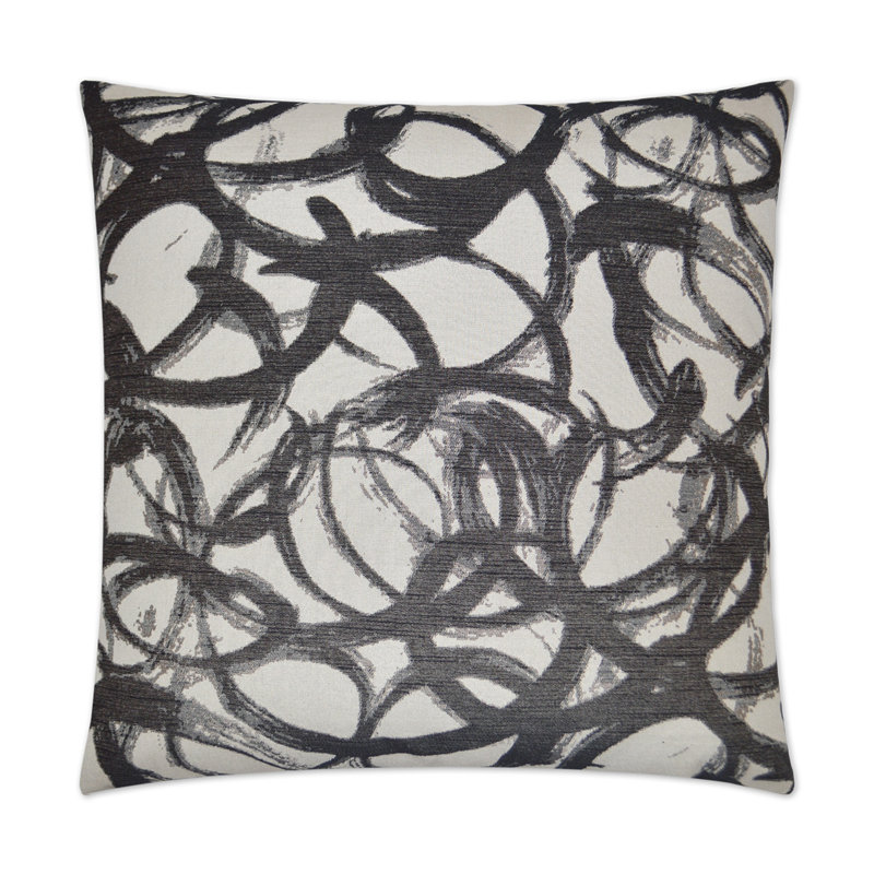 Swoosh Pillow Cover & Insert, Rectangle 14"H x 24"W