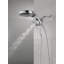 Pomme de douche double à 5 jets et douche à main avec Lumicoat Hydrocain 2,5 GPM Hydrorain-1739803640