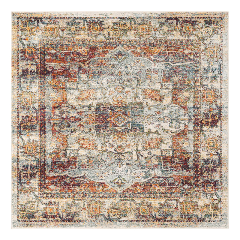 Alresford Oriental Indoor Rug, Square 6'1"