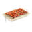 Bacon - Ensemble 2 pièces - Revêtement de marbre - Plateau de cuisson antiadhésif durable pour bacon - Plateau en pierre blanche et support en acier au carbone