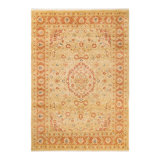 Classic One-of-a-Kind 6' 1" X 8' 10" Hand Knotted Area Rug