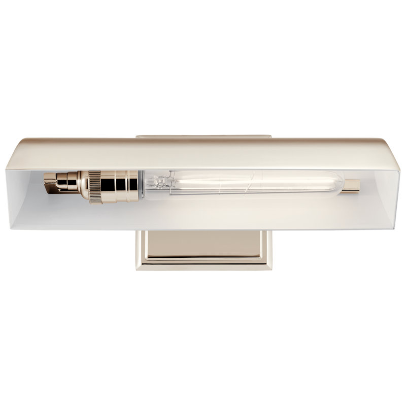 12.25'' Dimmable Picture Light, Polished Nickel