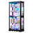 Glass Display Cabinet with Dazzles LED Lights-419259058