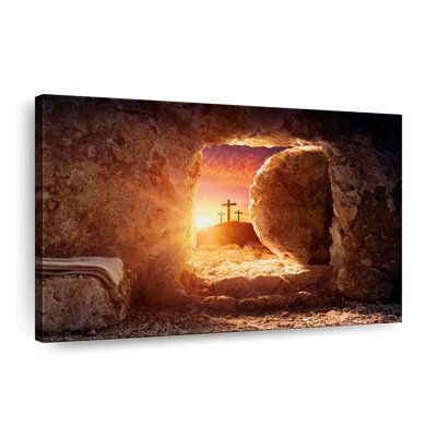 Impression sur toile «Resurgion of Jesus Christ»
