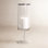 Glass Hurricane Holder