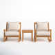 Brunswick Teak 2 - Person Patio Conversation Sets with Cushions