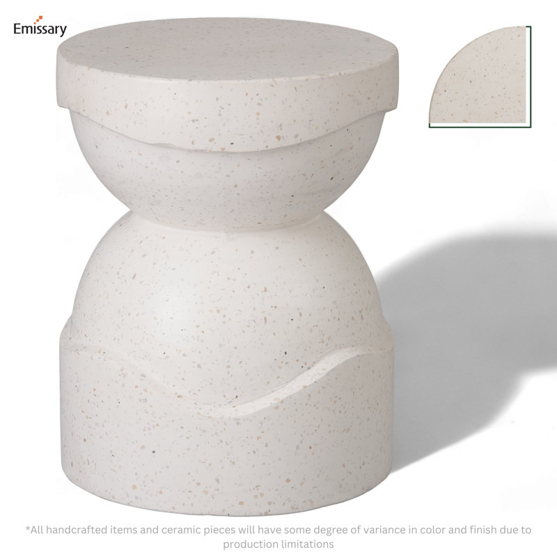 Tabouret de jardin en céramique Croff