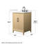 Janna 24" Freestanding Single Bathroom Vanity with Quartz Top-1139626053-1139626052-1139626049