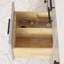 Ensemble de meuble-lavabo double en bois massif l 72 po x P 22 po Houston II avec rangement discret et plateau en pierre-246166791-246166790