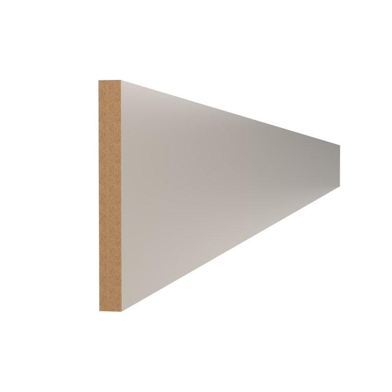 KitchenKit Flatpack Value Slab Standard Matt Plinth, Light Grey