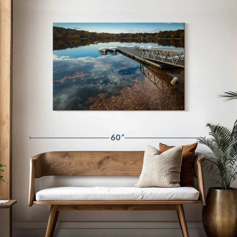 Lac Alvord Lonely Dock, H 30 po x l 45 po