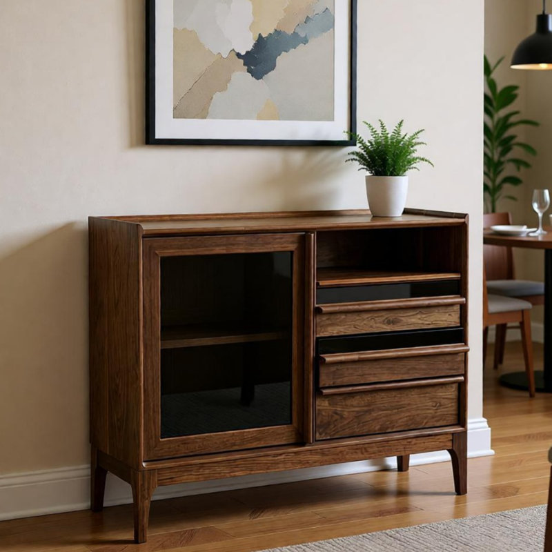 Buffet simple et moderne, H 35,43 po x l 31,50 po x P 15,75 po