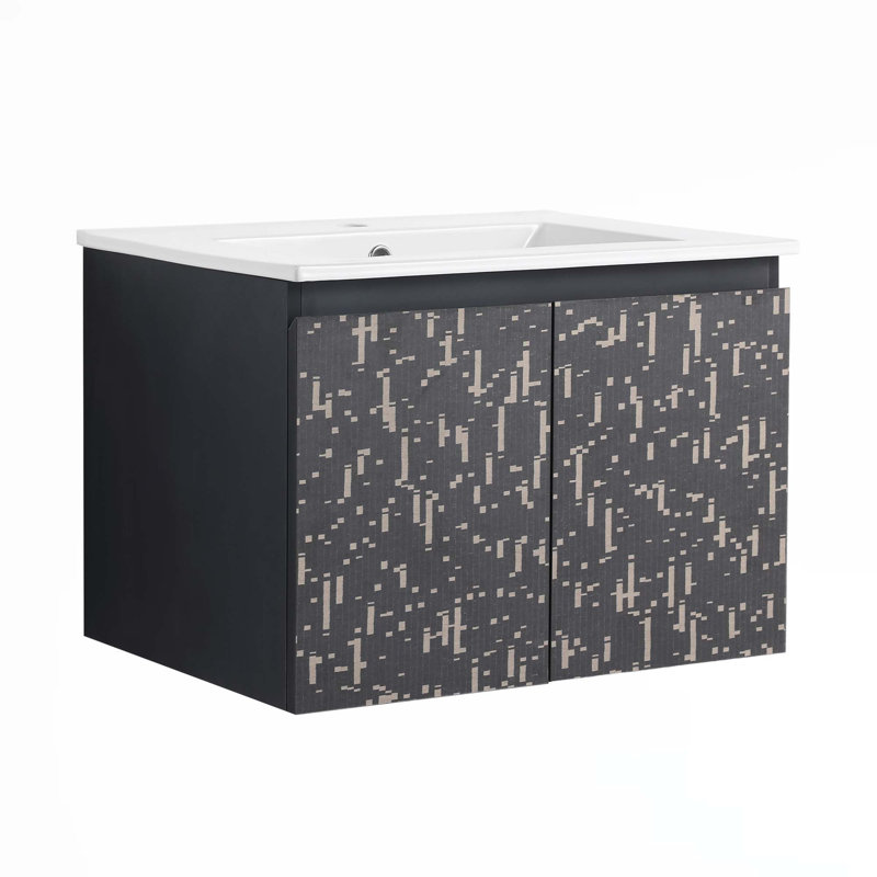 Meuble-lavabo flottant mural