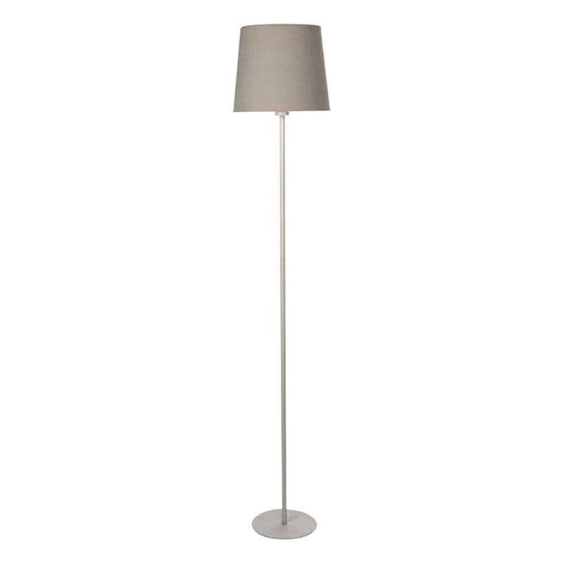 Mieshia Column Floor Lamp, Gray