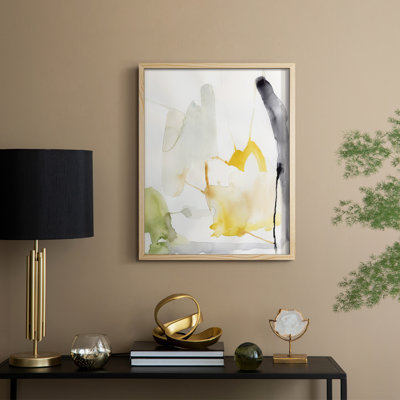 «Spanning Connections II», reproduction encadrée - bois massif