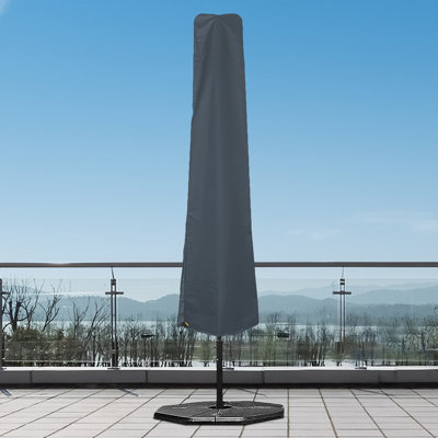 Alyah Patio Umbrella Cover, Waterproof 1000D PVC-Coated UV & Tear-Resistant Patio Umbrella Cover with Drawstrings, Blissun Umbrella