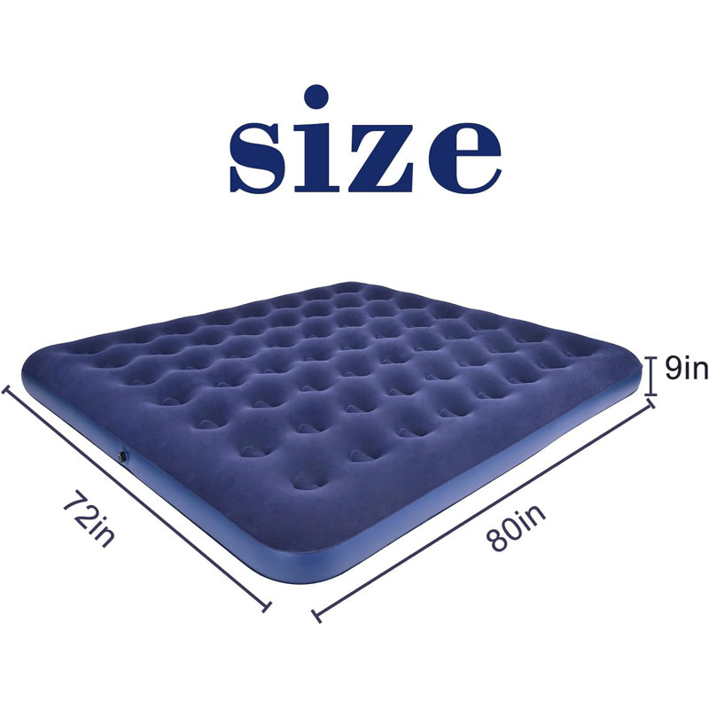 Matelas gonflable 9 po, Très grand