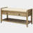 Meirav Shoe Rack with Cushioned Seat and Drawers, Multipurpose Entryway Storage Bench-1519688691-1502966607