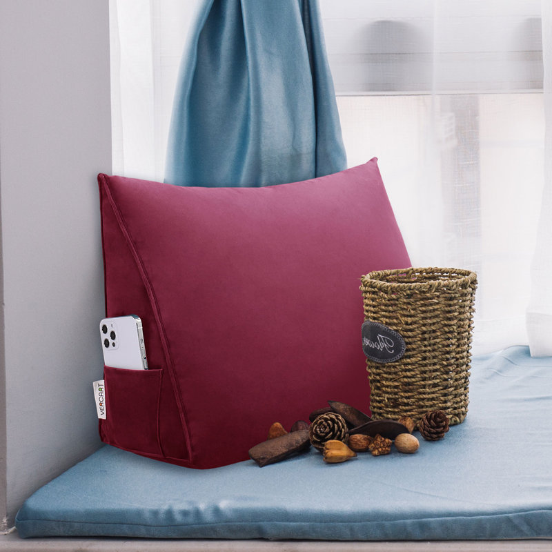 Backrest Cushion, Red Wine