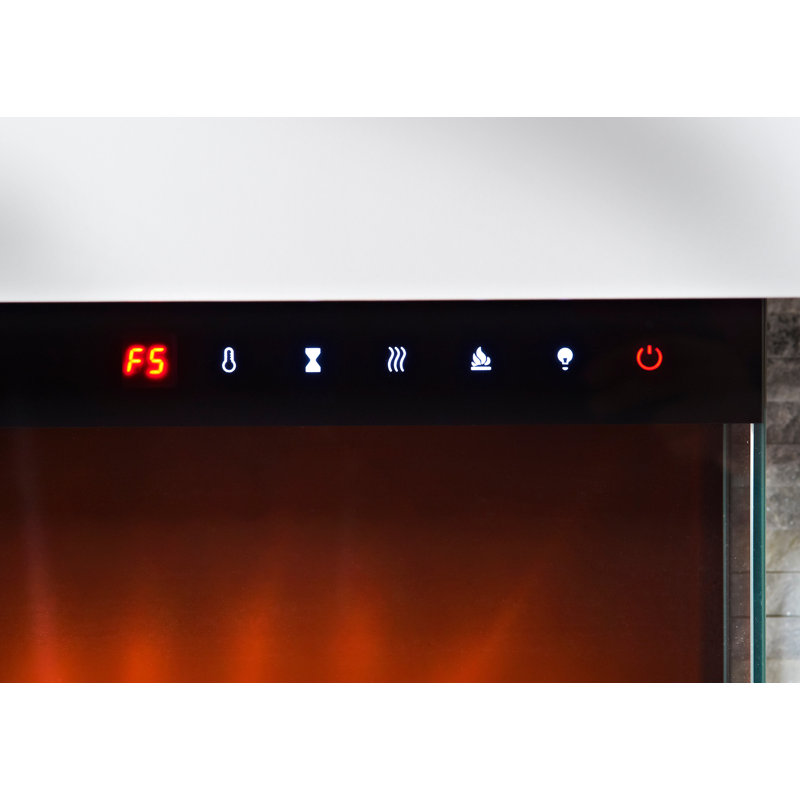 Evolution Fires 182.88cm W Spray Paint Electric Fireplace with 5000 BTU