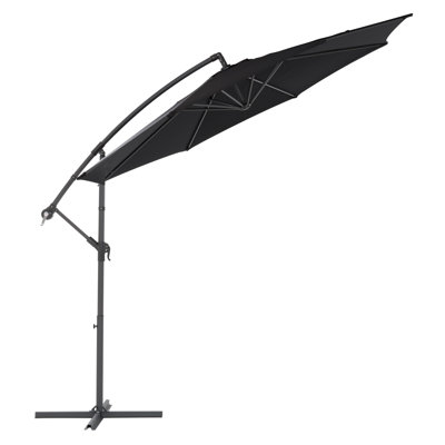 Parasol en porte-à-faux 9 pi 6 po Akosha