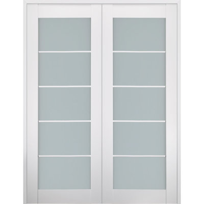 Porte standard préfinie en bois massif manufacturé Smart Lite 5 Lite Smart Pro