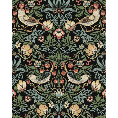 Britiany Peel & Stick Floral Roll