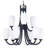 Fudo 9 - Light Dimmable Tiered Chandelier-22116489