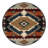 Washable Raven and Crow Southwestern Area Rug-1684593427