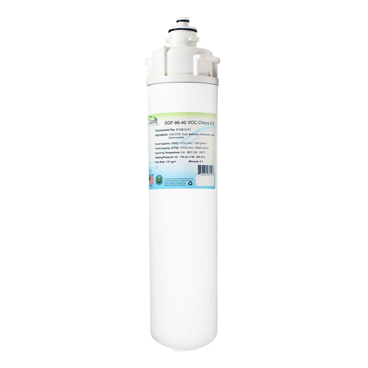SGF-96-40 VOC-Chlora-S-B Compatible Commercial Water Filter for Everpure EV9613-21, EV9613-26