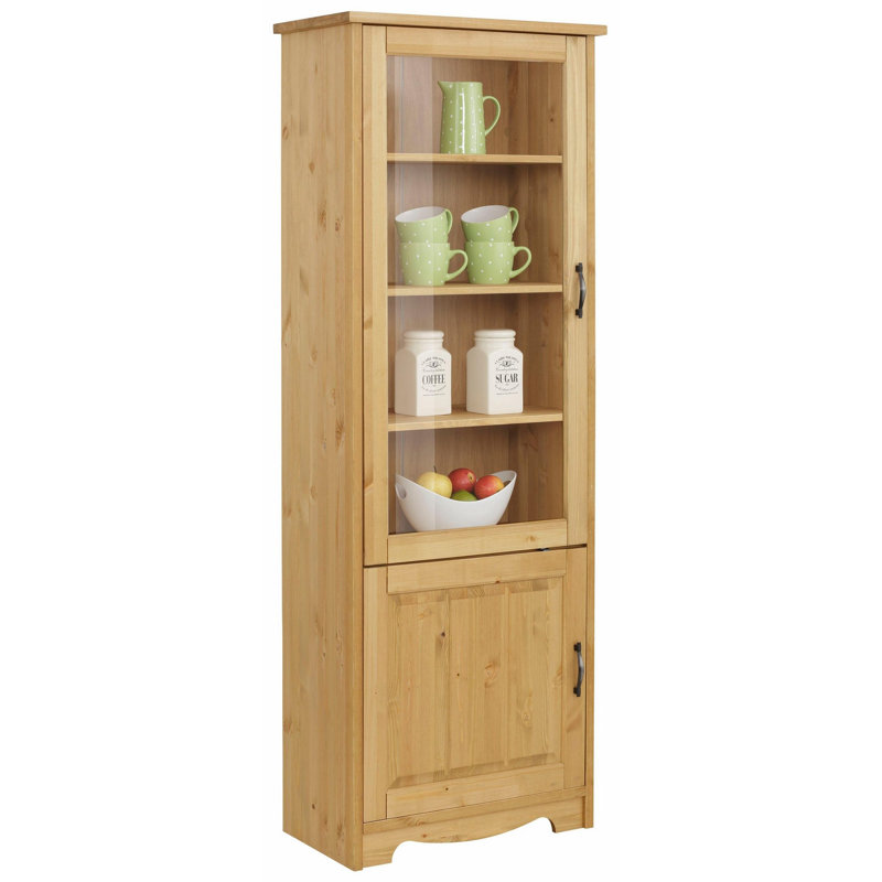 Raoul Display Cabinet, Oiled 