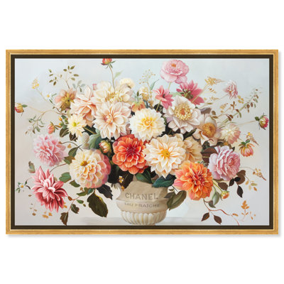 Florale Fraiche Canvas Classic Fashion Floral Wall Art by Art Remedy