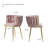 Evanni Velvet Upholstered Metal Side Chair-1219530802-1233138658