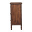 Commode sculptée en bambou à 3 tiroirs