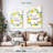 Kema Floursack Lemon Bright Wall Sign-108444148