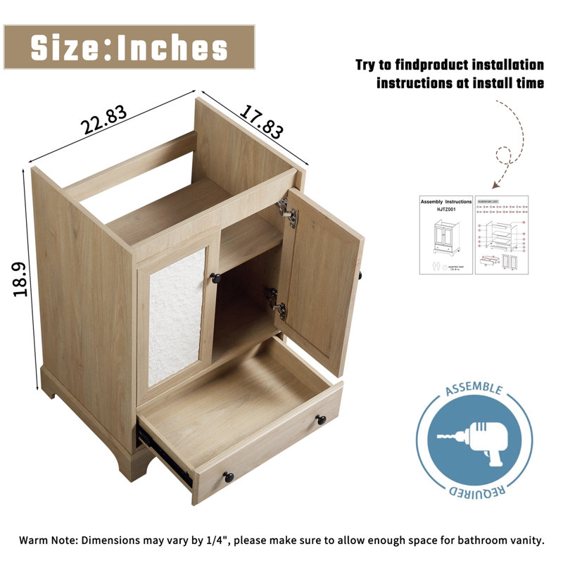 Bathroom Vanity Sink Base