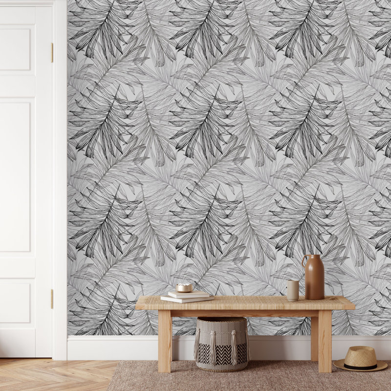 Panneau de papier peint Emmons, Papier, L 10,4 po x l 25 po